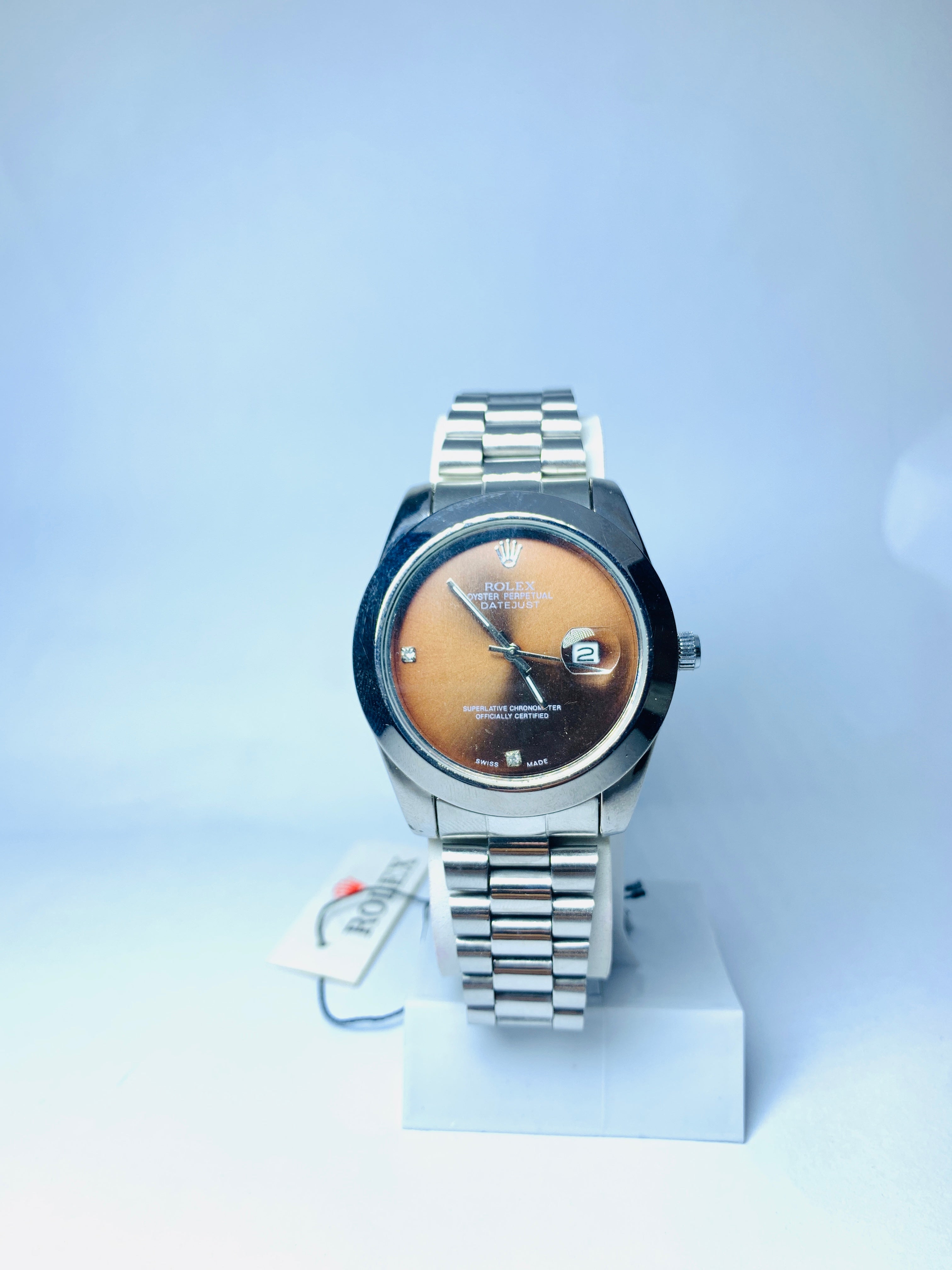 Disney Vintage Mickey Mouse Stainless Steel Gold Case