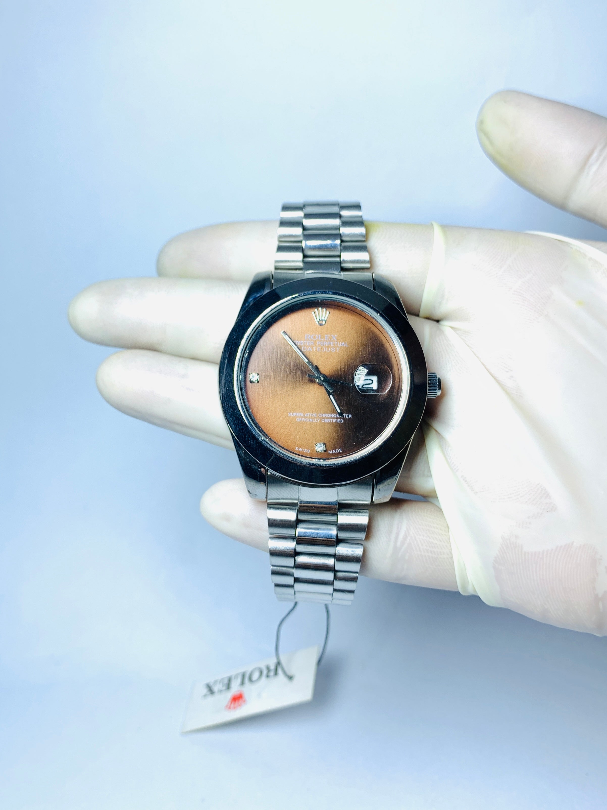 Disney Vintage Mickey Mouse Stainless Steel Gold Case