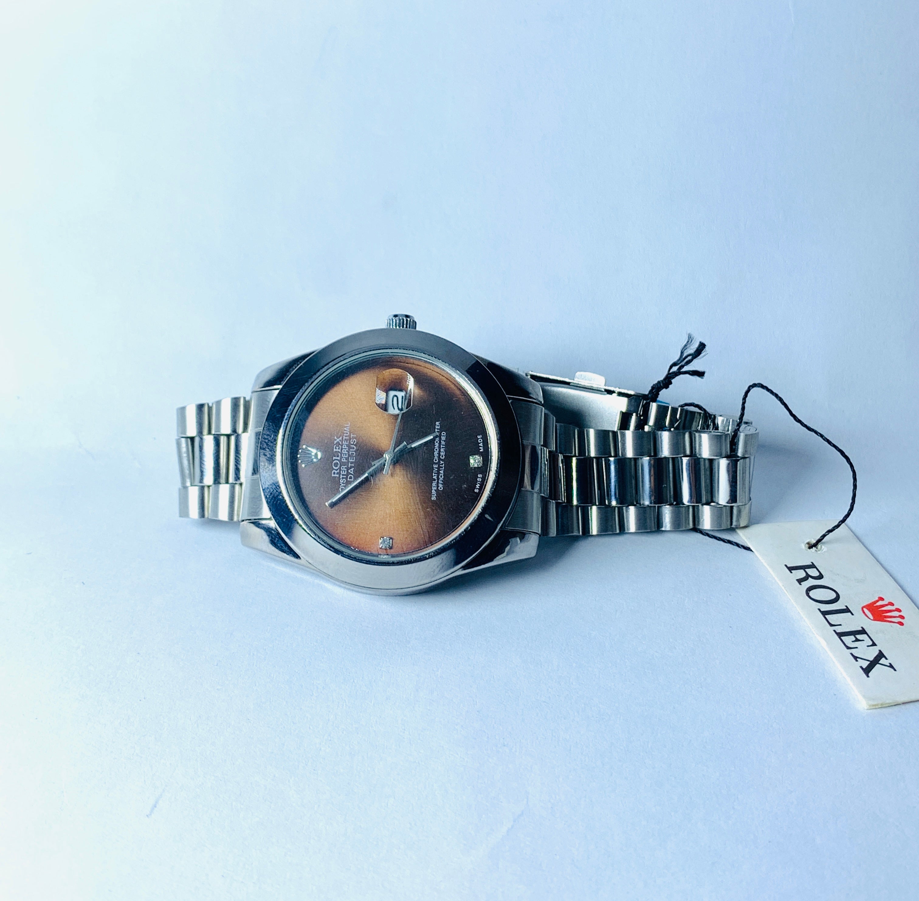 Disney Vintage Mickey Mouse Stainless Steel Gold Case