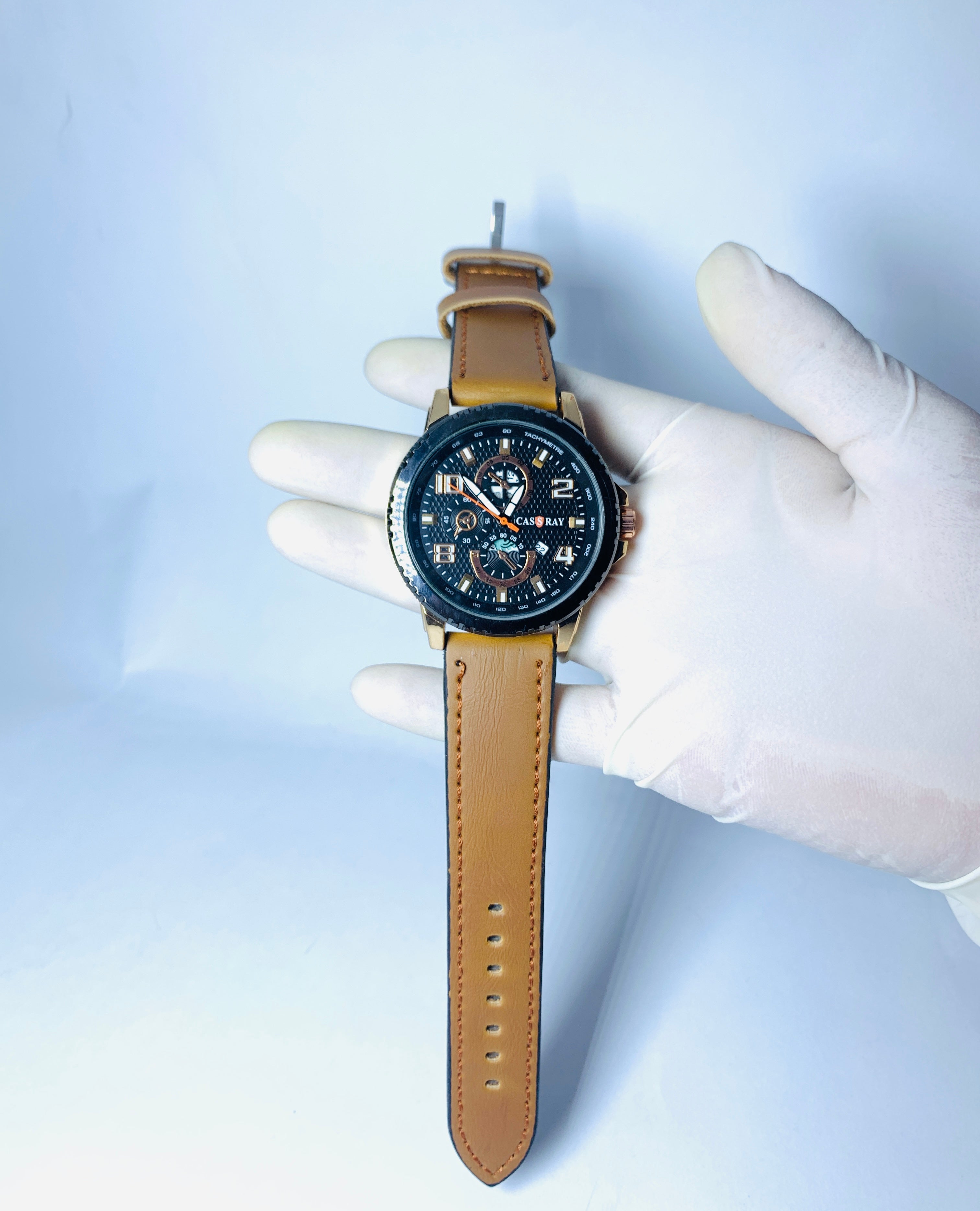 Unisex Millennium Light Brown Color Trendy Casual Watch - TIME GHAR