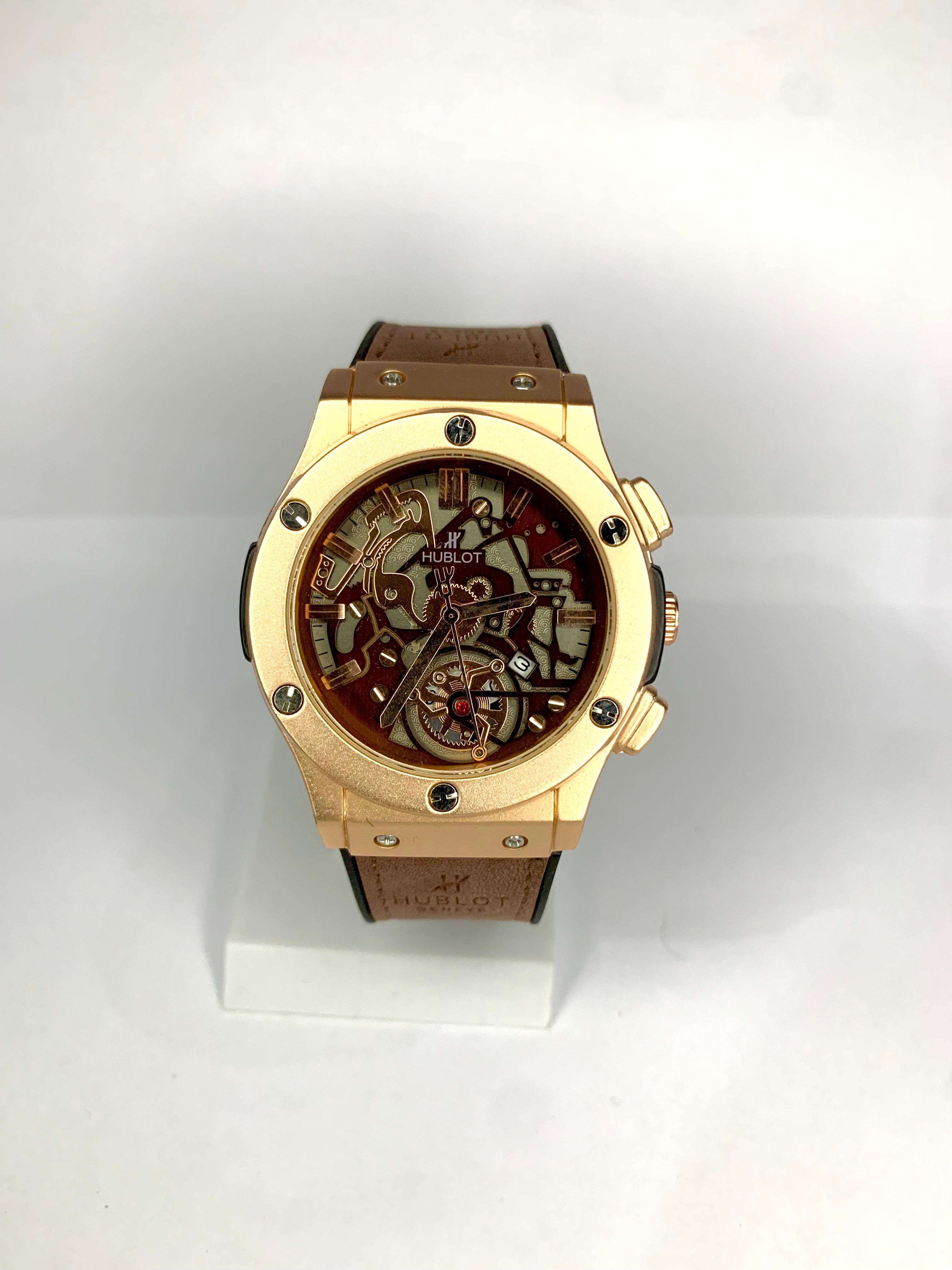 HUBLOT Brown Straps Watch