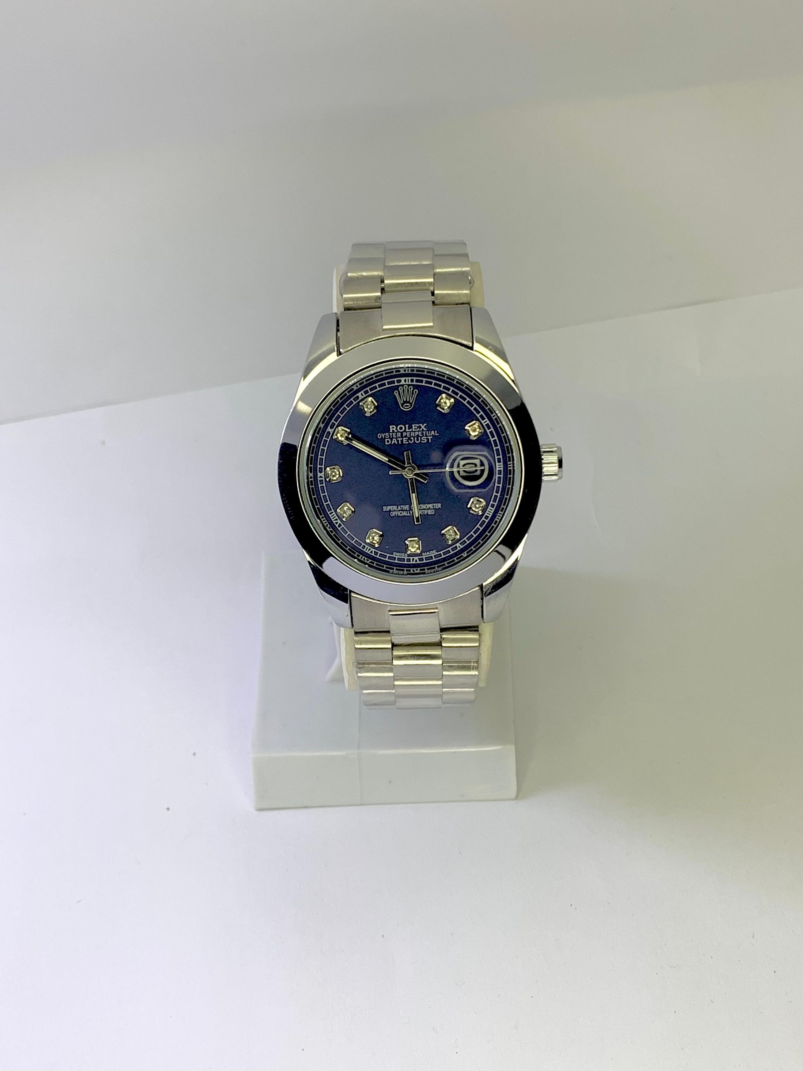 Rolex Blue Dail watch