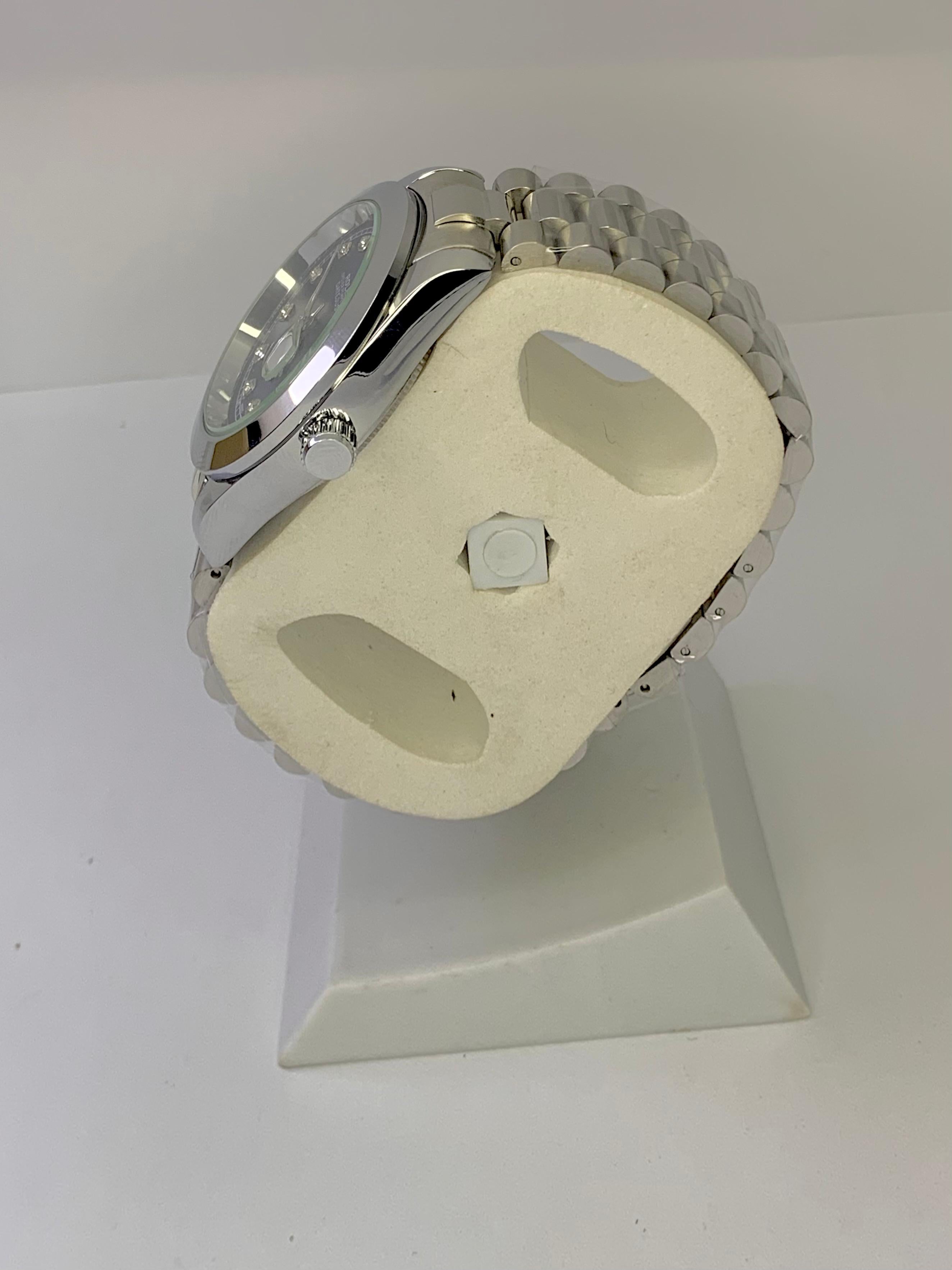 Rolex Blue Dail watch