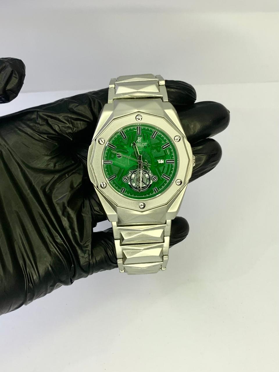 HUBLOT DIAMOND CUT GAREEN DAIL