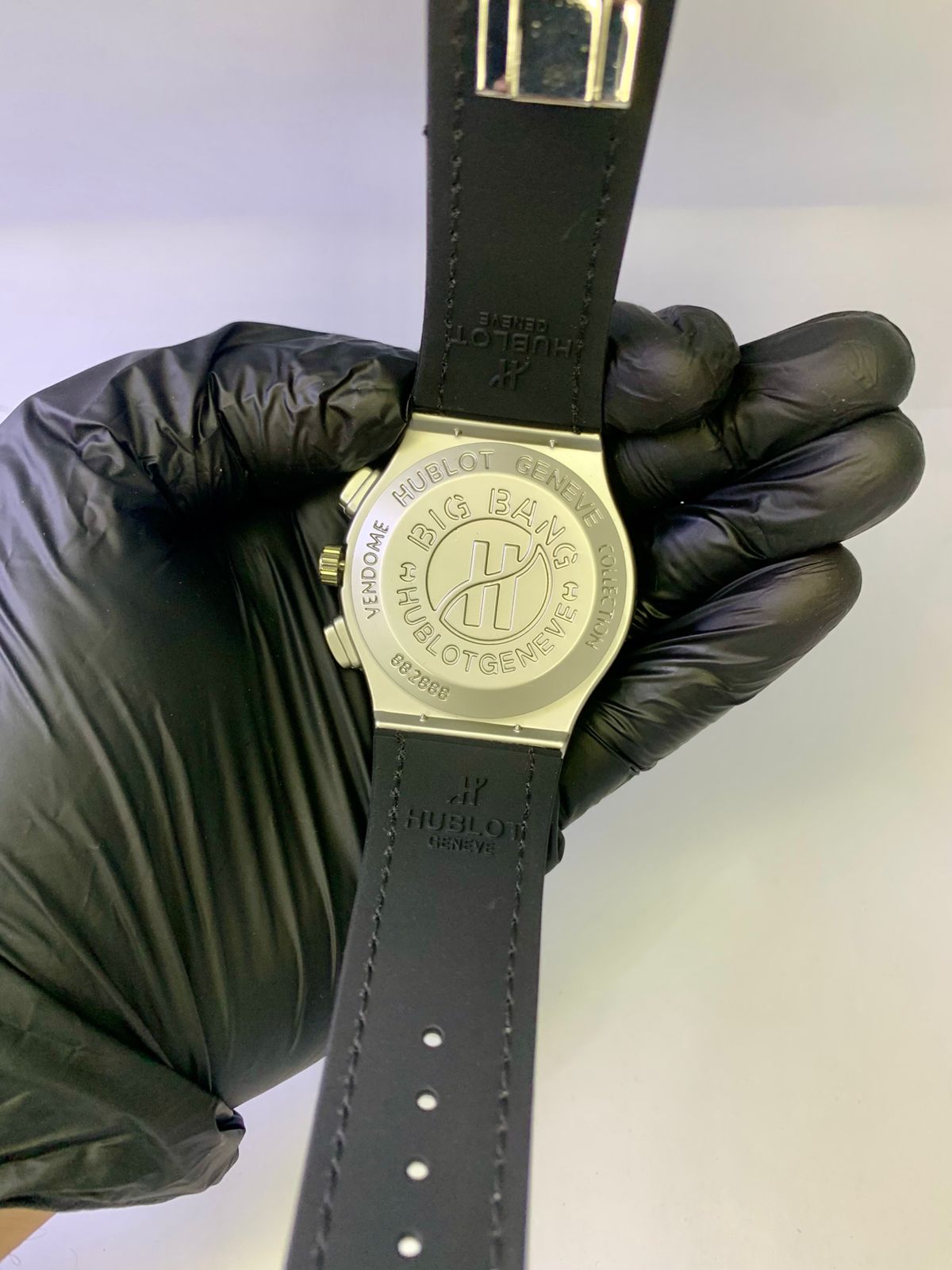 HUBLOT STRAPS WATCH WHITE DAIL