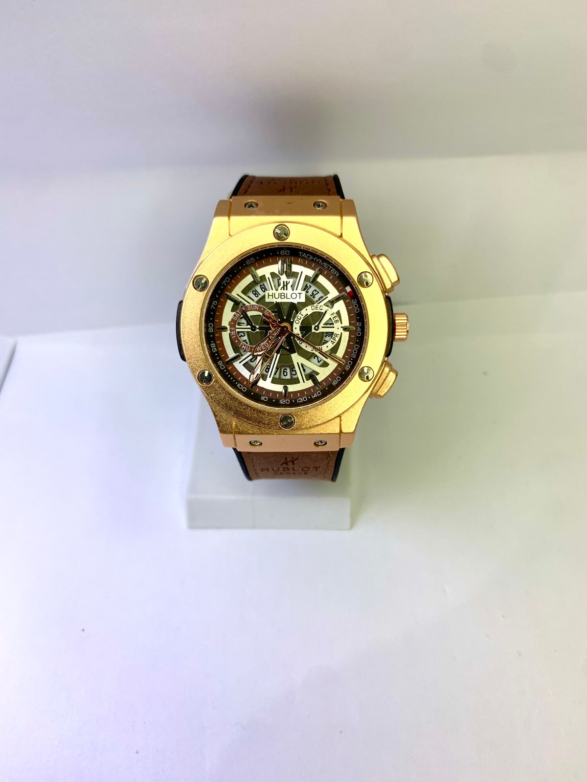 HUBLOT STRAPS BROWN